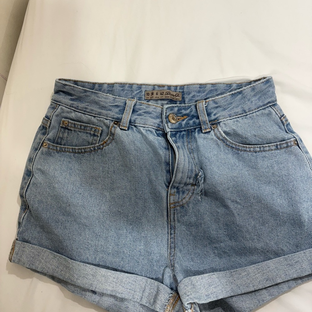 Blue Denim Women's Shorts
